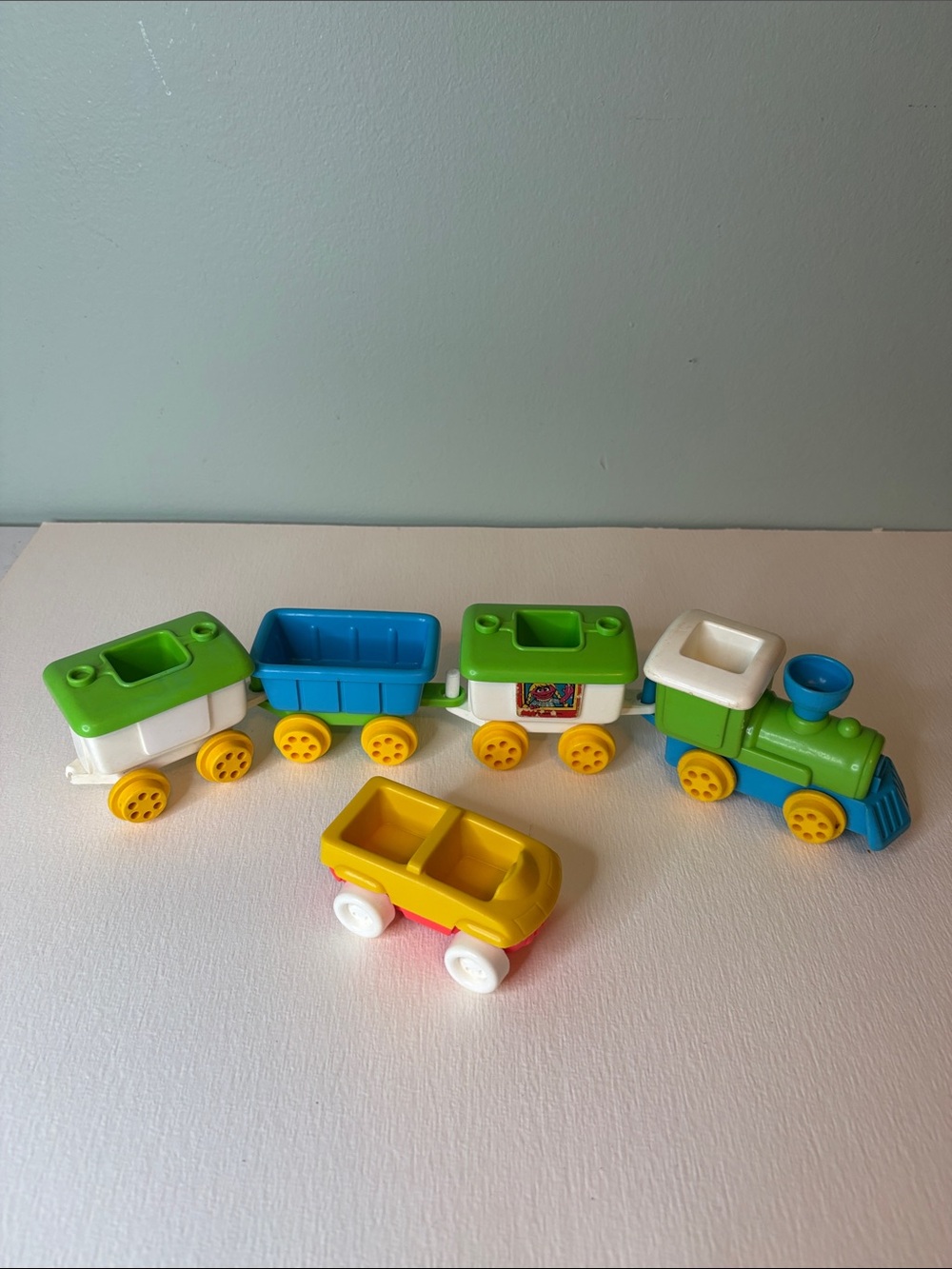 Vintage Child Guidance Sesame Street Train Set